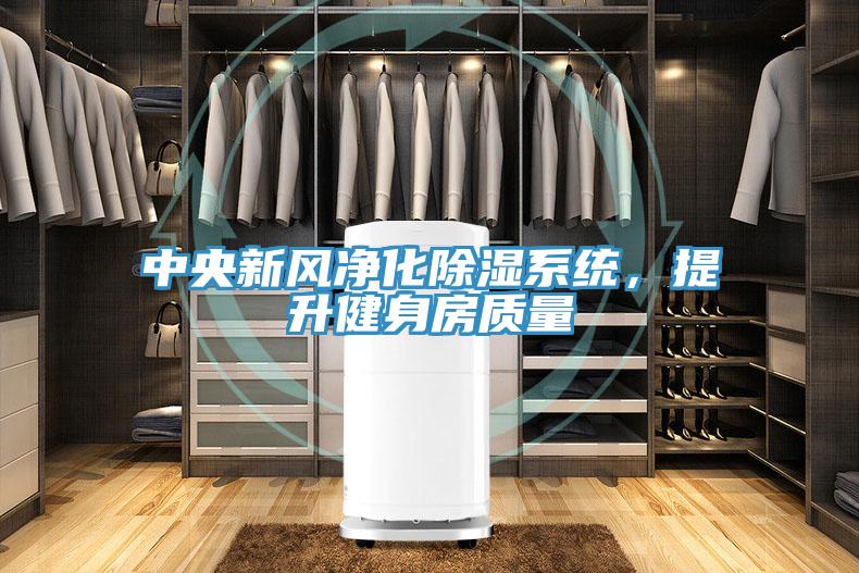 中央新風凈化除濕系統，提升健身房質量