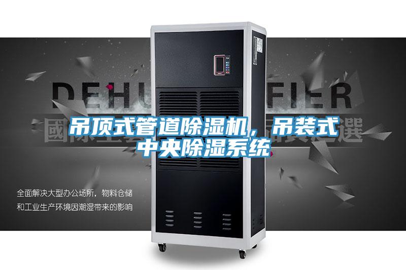 吊頂式管道除濕機，吊裝式中央除濕系統