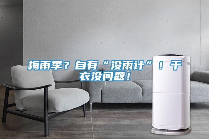 梅雨季？自有“沒(méi)雨計(jì)”！干衣沒(méi)問(wèn)題！