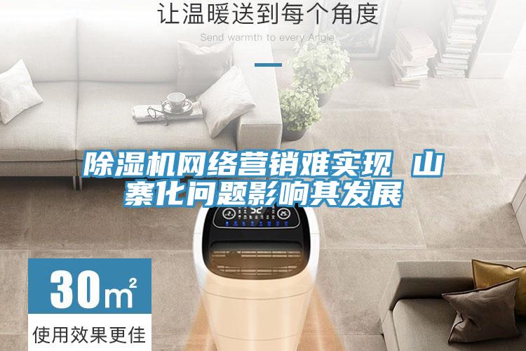 除濕機(jī)網(wǎng)絡(luò)營(yíng)銷難實(shí)現(xiàn) 山寨化問(wèn)題影響其發(fā)展
