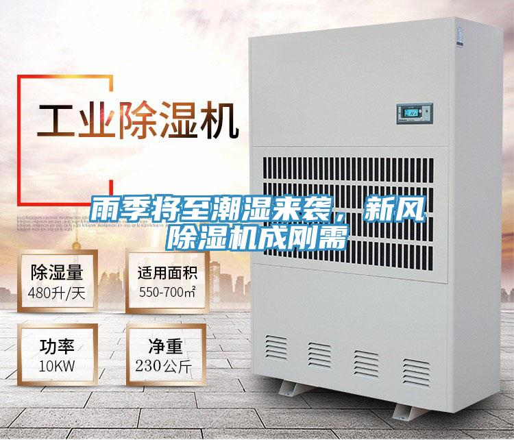 雨季將至潮濕來襲，新風除濕機成剛需