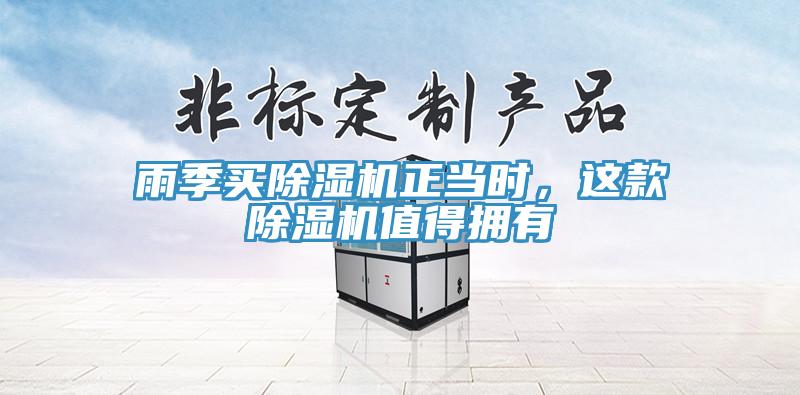 雨季買除濕機正當時，這款除濕機值得擁有