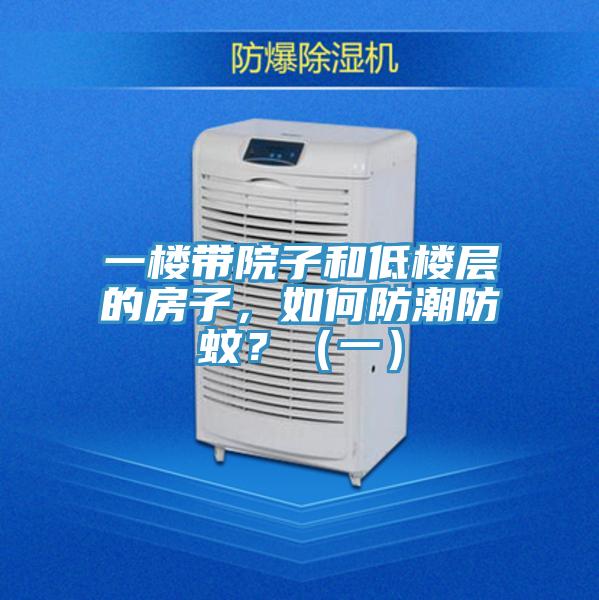 一樓帶院子和低樓層的房子，如何防潮防蚊？（一）