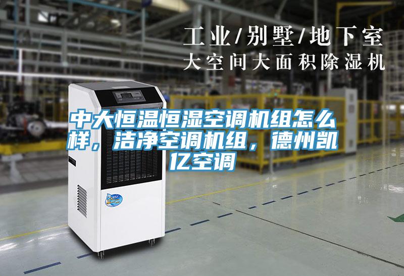 中大恒溫恒濕空調機組怎么樣，潔凈空調機組，德州凱億空調