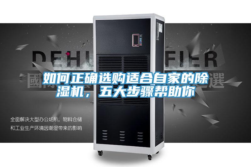 如何正確選購適合自家的除濕機，五大步驟幫助你
