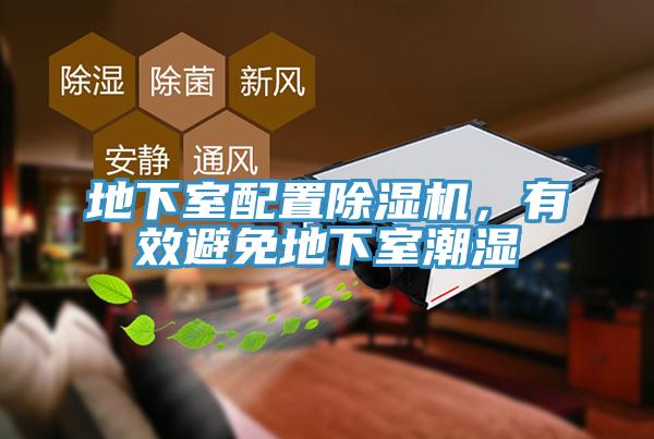 地下室配置除濕機，有效避免地下室潮濕