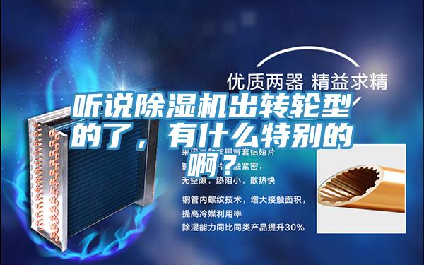 聽說除濕機出轉(zhuǎn)輪型的了，有什么特別的啊？