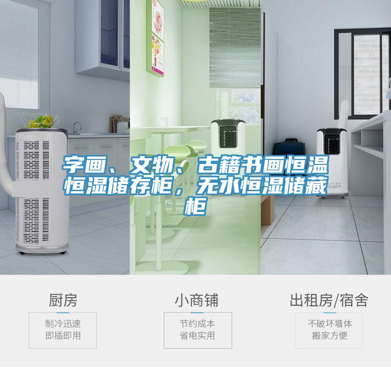 字畫、文物、古籍書畫恒溫恒濕儲存柜，無水恒濕儲藏柜