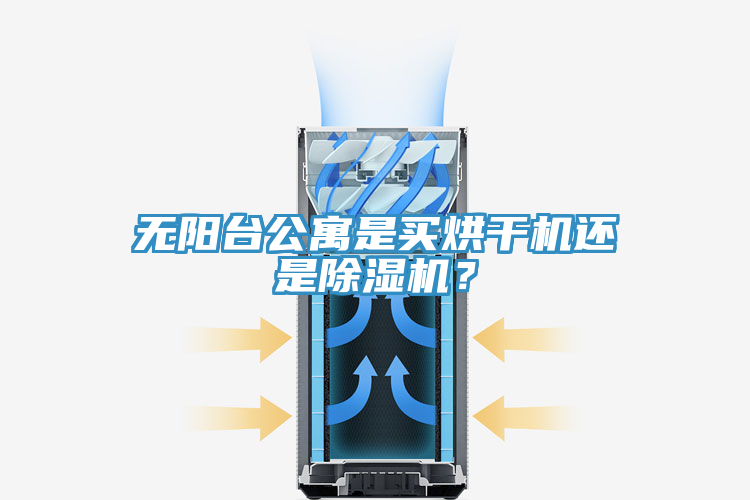 無陽臺公寓是買烘干機還是除濕機？