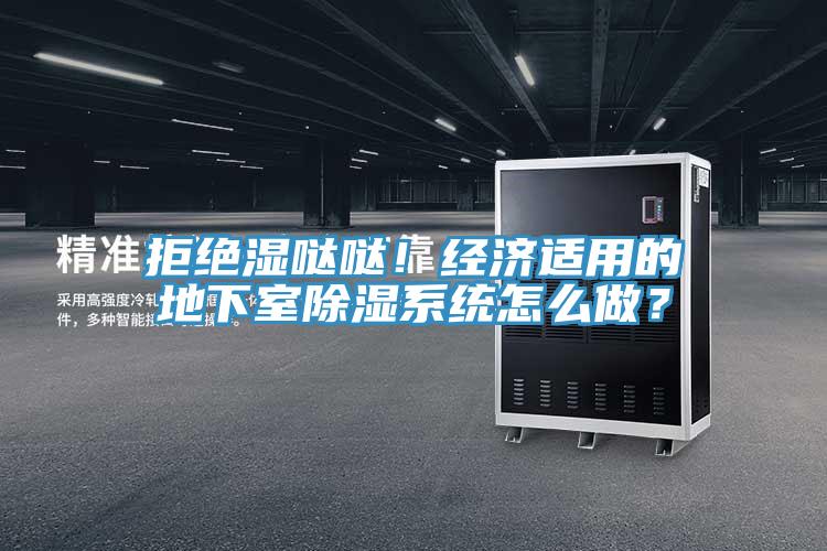 拒絕濕噠噠！經濟適用的地下室除濕系統怎么做？