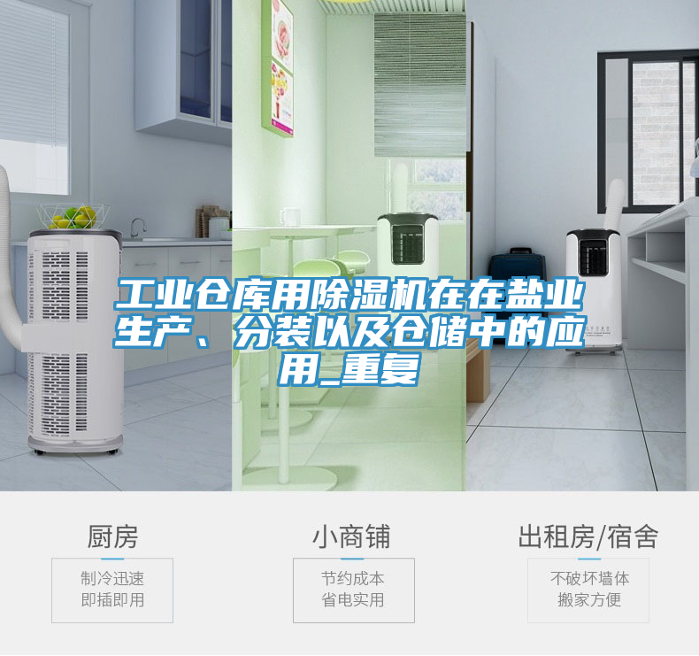 工業倉庫用除濕機在在鹽業生產、分裝以及倉儲中的應用_重復