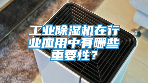 工業(yè)除濕機(jī)在行業(yè)應(yīng)用中有哪些重要性？