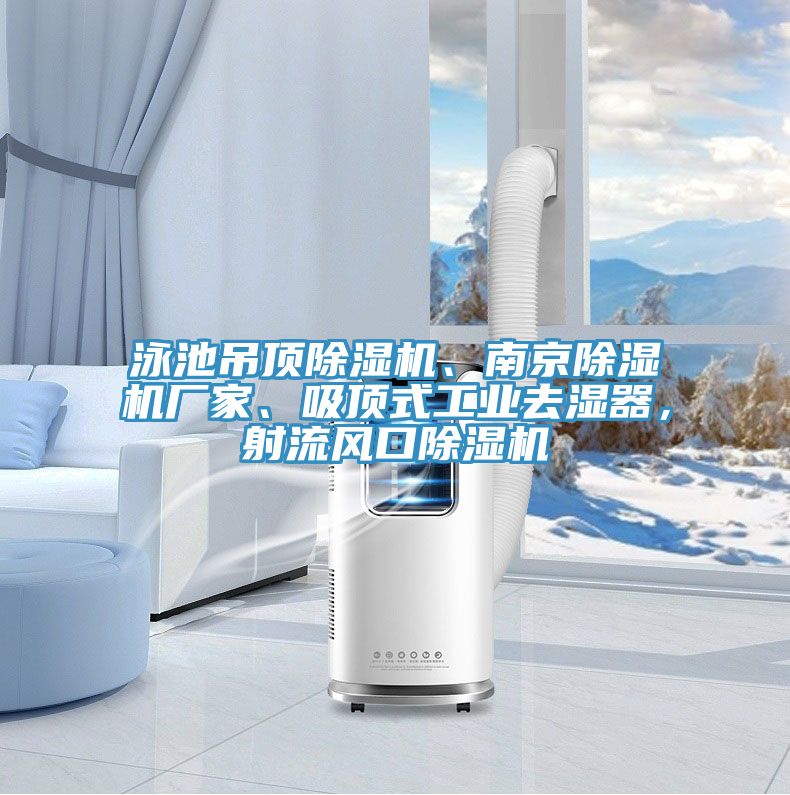 泳池吊頂除濕機、南京除濕機廠家、吸頂式工業去濕器，射流風口除濕機