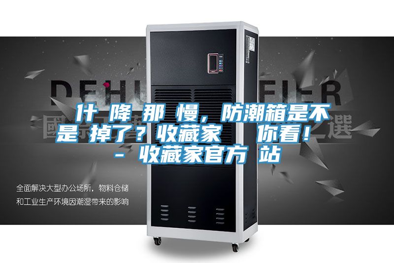 為什麼降濕那麼慢，防潮箱是不是壞掉了？收藏家實測給你看！ - 收藏家官方網站