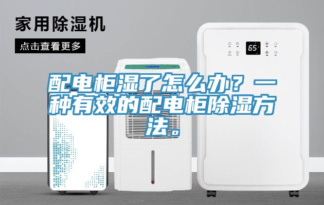 配電柜濕了怎么辦？一種有效的配電柜除濕方法。