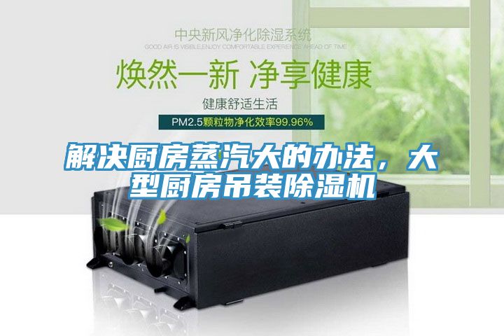 解決廚房蒸汽大的辦法，大型廚房吊裝除濕機