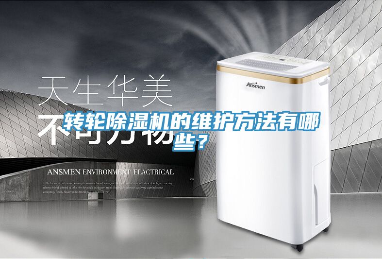 轉輪除濕機的維護方法有哪些？