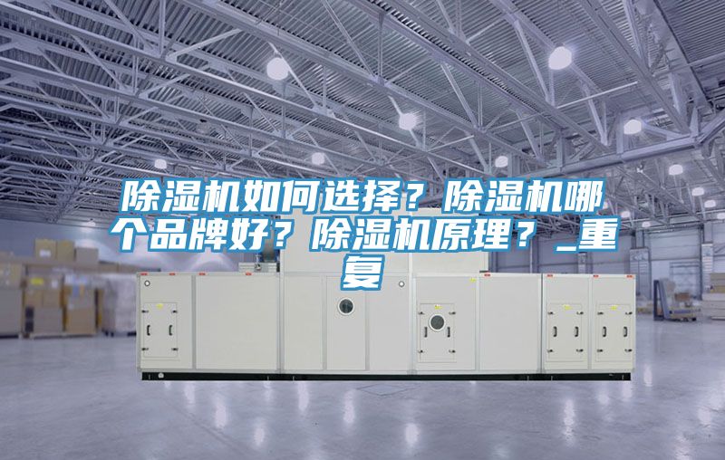 除濕機如何選擇？除濕機哪個品牌好？除濕機原理？_重復